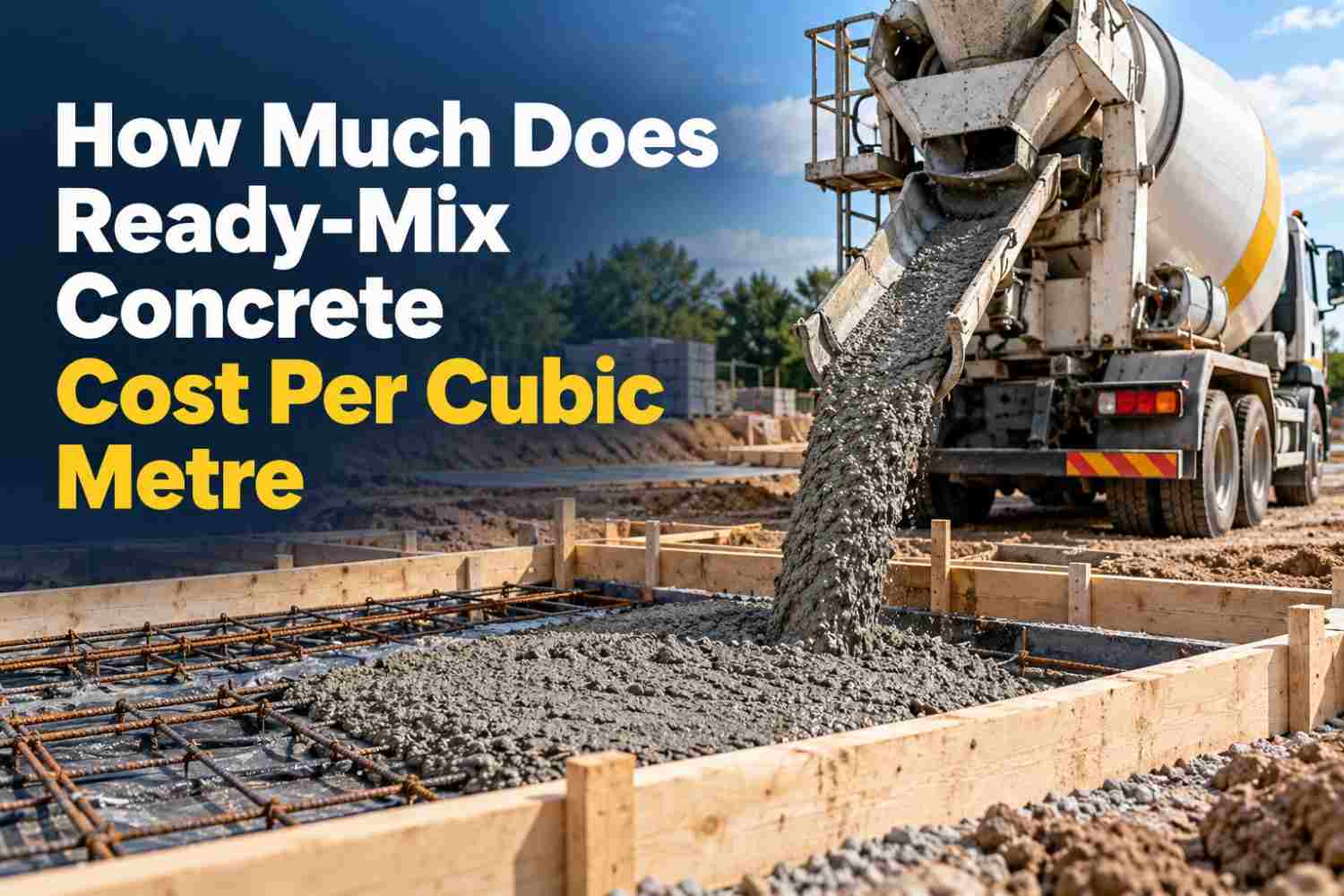 How Much Does Ready-Mix Concrete Cost Per Cubic Metre